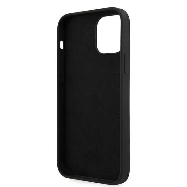 Guess GUHCP12LLSVSBK iPhone 12 Pro Max 6,7" czarny/black hardcase Script